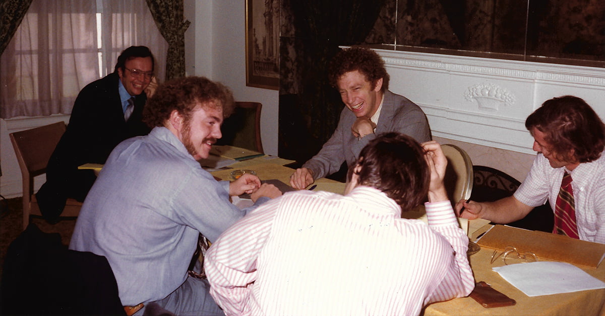 John Meier with United States Senate Watergate Investigators John Meier with United States Senate Watergate Investigators